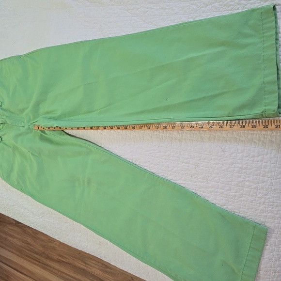 Ralph Lauren Green Chino Pants 100 Percent Cotton Womens Size 8 Preppy Academia - Picture 5 of 10